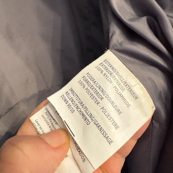 Real fur trim long winter jacket - Picture 3 of 5